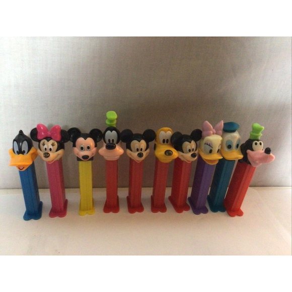 Disney Pez Dispenser lot of 10 and all are footed - Picture 3 of 6